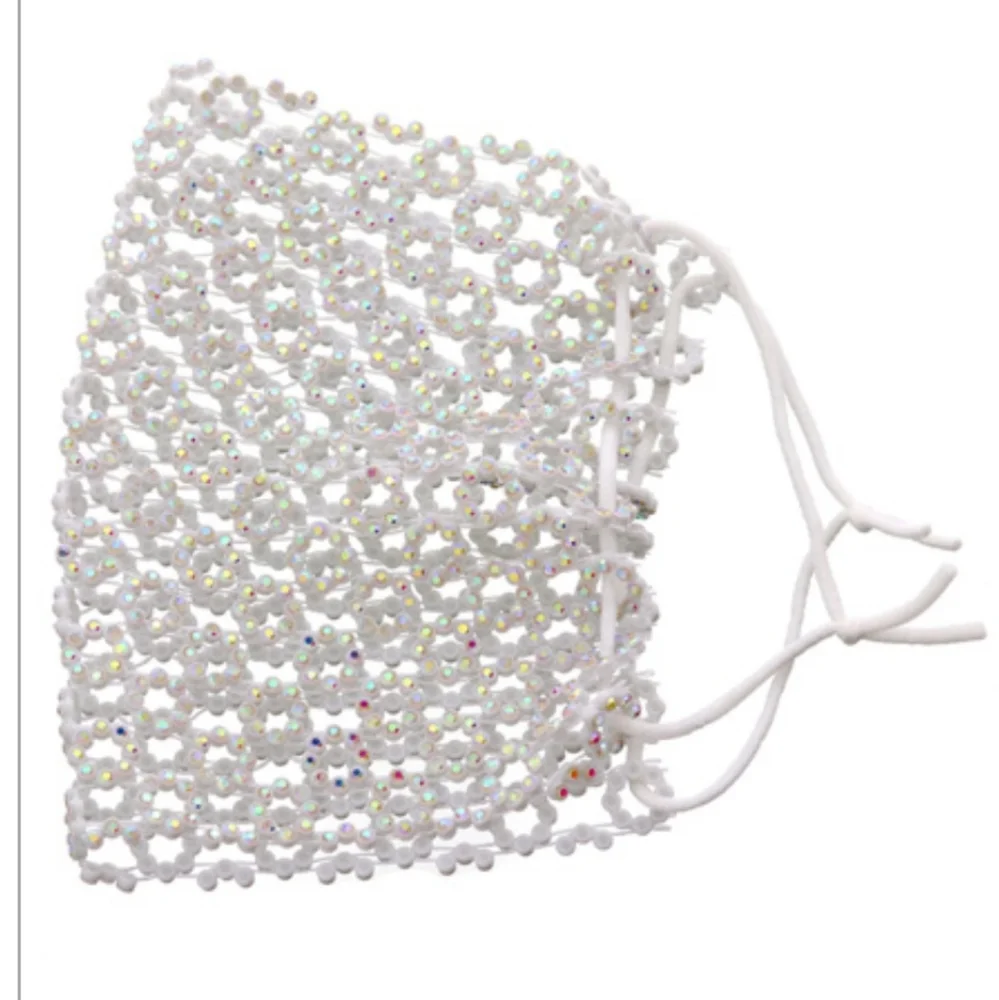 Rhinestone Fashion Face Mask